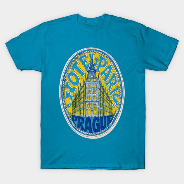 Hotel Parks Prague T-Shirt by MindsparkCreative